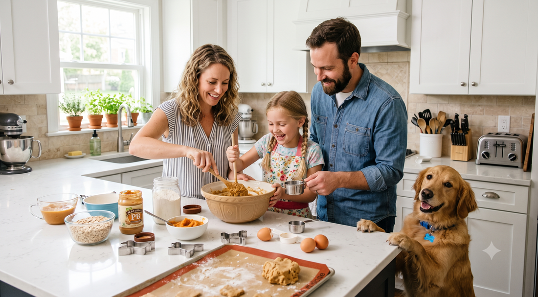 The Saturday Afternoon Ritual: Baking Healthy Dog Treats with Your Kids