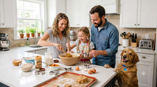 The Saturday Afternoon Ritual: Baking Healthy Dog Treats with Your Kids